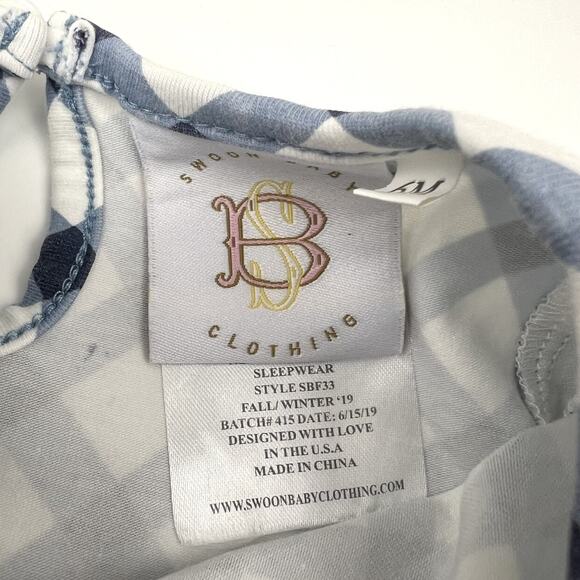 Swoon Baby Blue Nantucket Romper - Picture 5 of 8